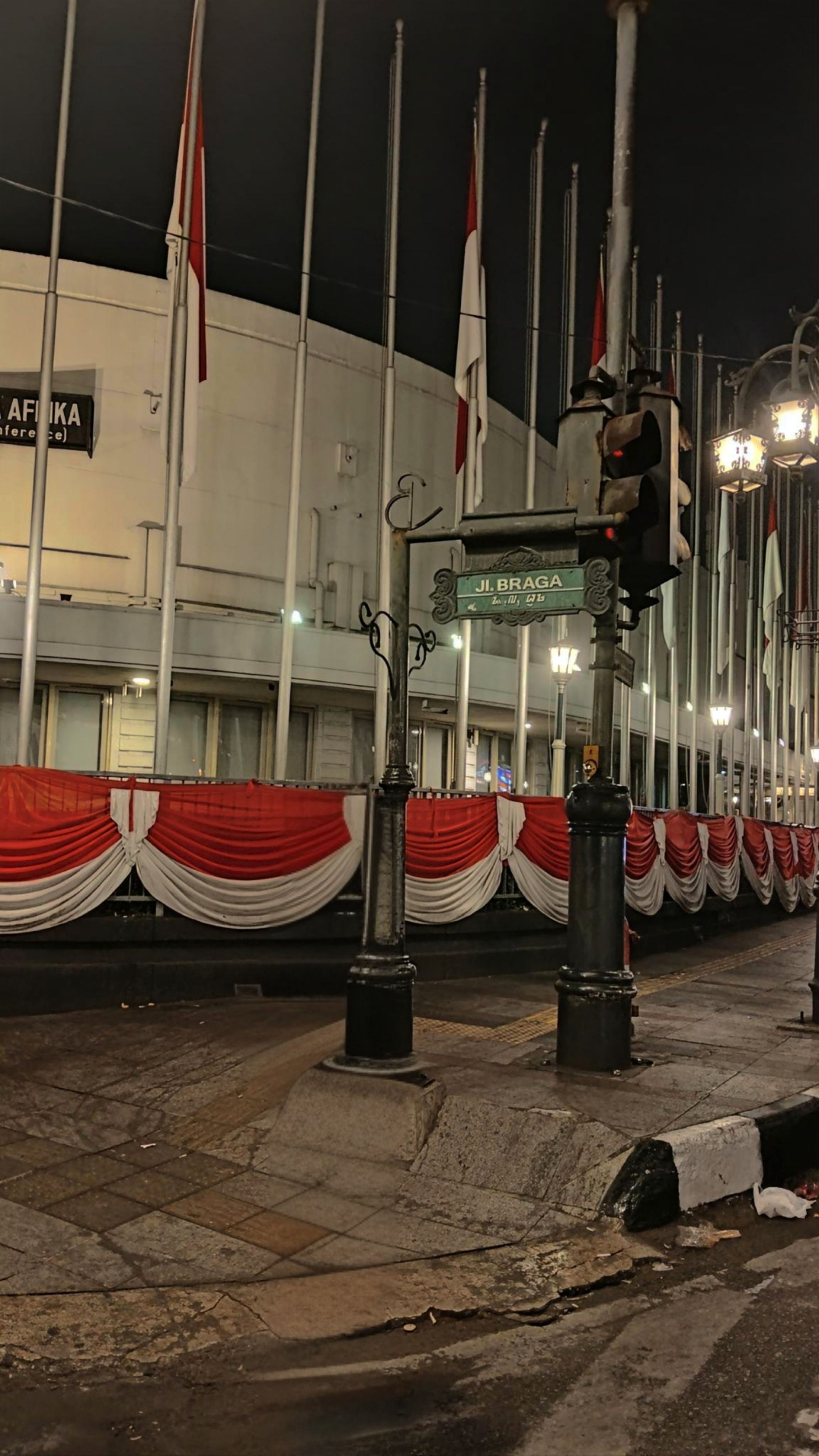 suasana malam di bandung